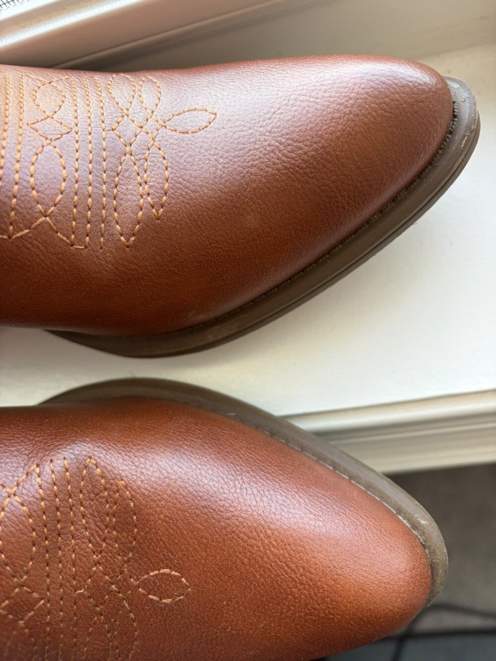 Brown Cowboy Boots - Picture 6 of 8